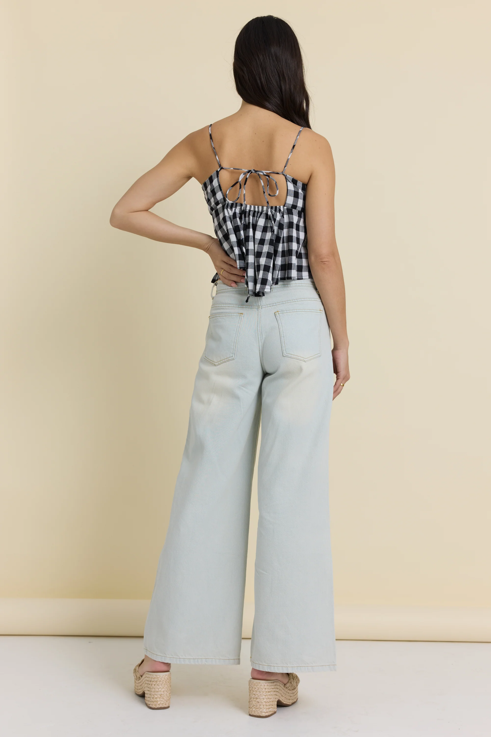 Woven Flowy Top - Image 4